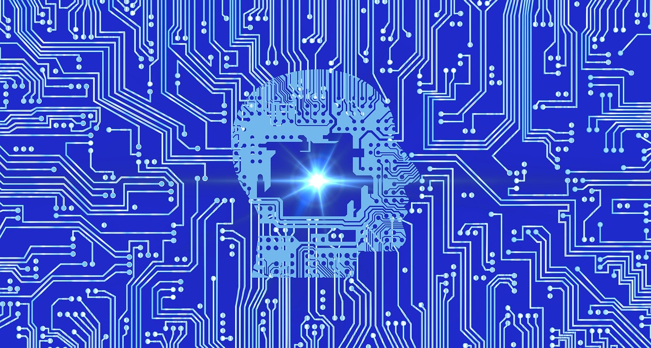 technology abstract circuit